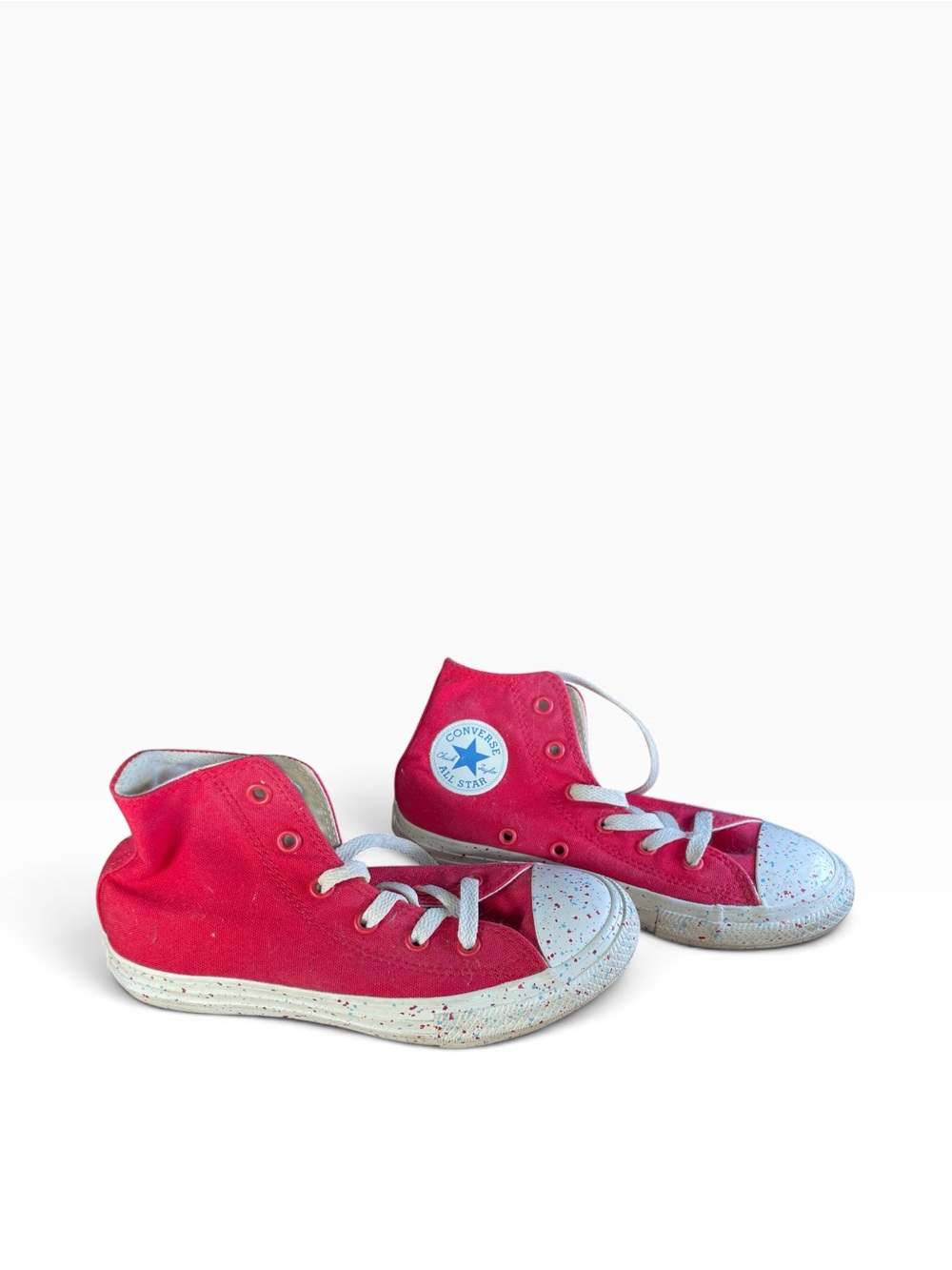 Converse Kids' Red High-Top Sneakers